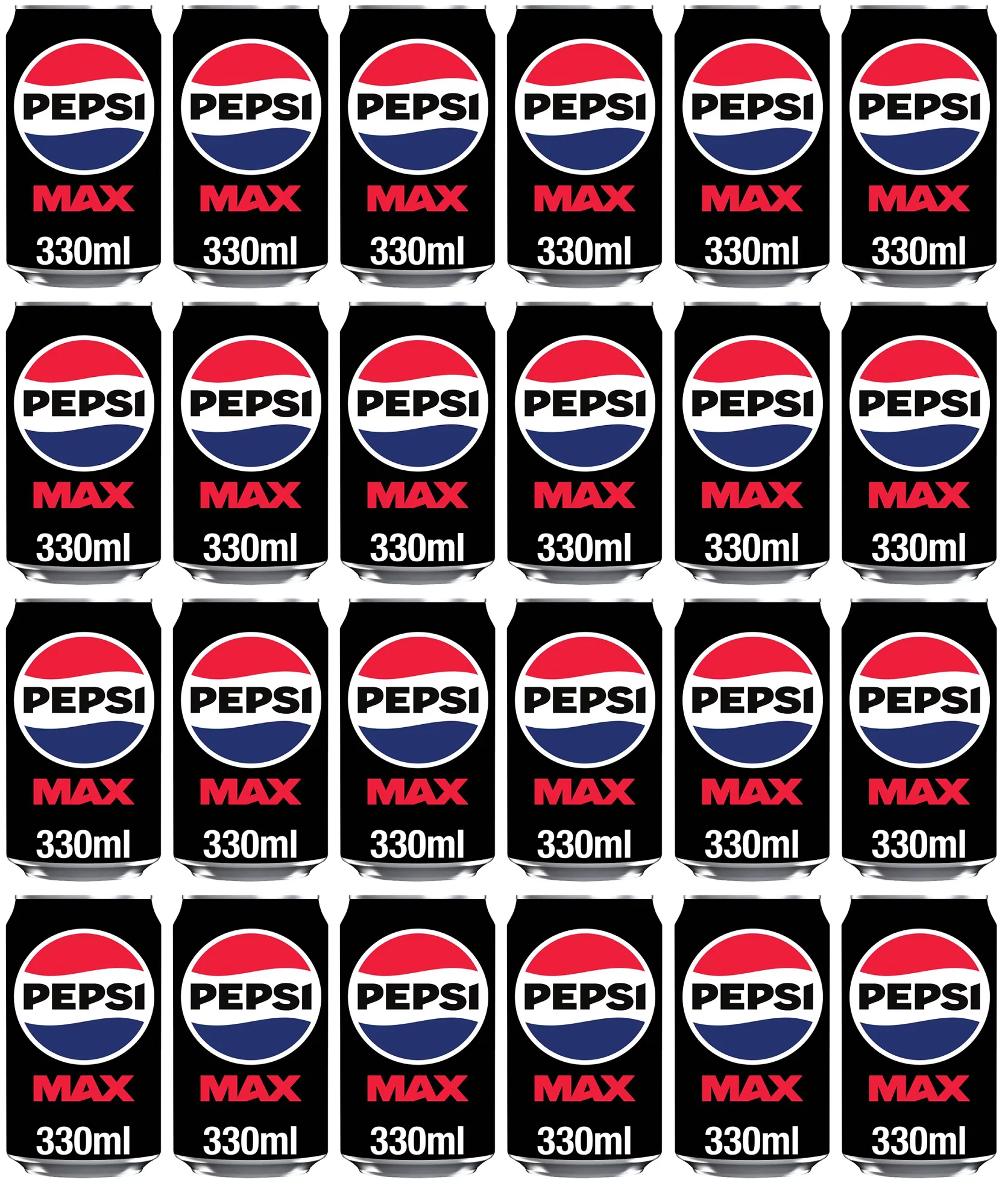 24 x Pepsi Max 330Ml