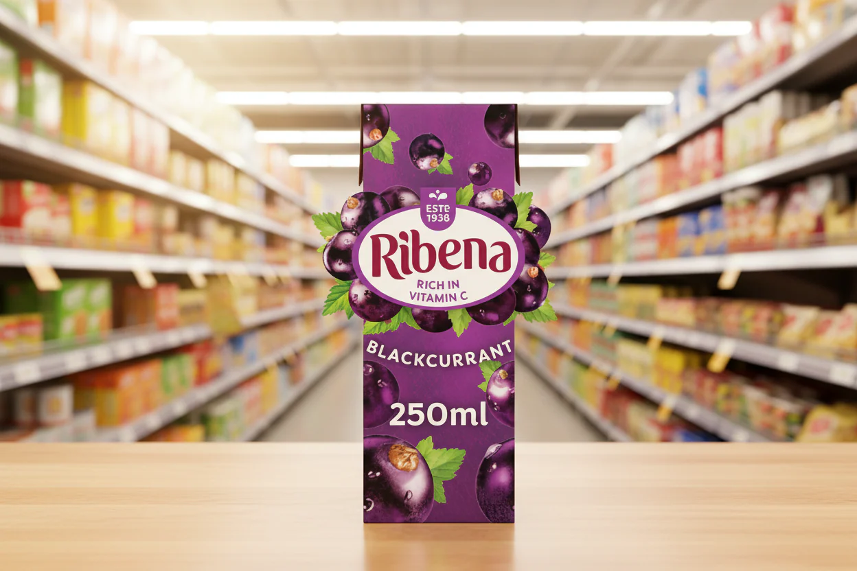 24 x Ribena Blackcurrant Carton 250Ml - Image 2