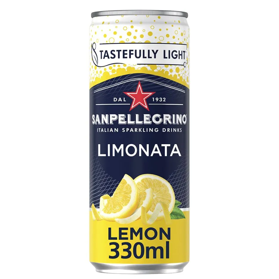 24 x Sanpellegrino Sparkling Lemon Beverage 24X330Ml - Image 2