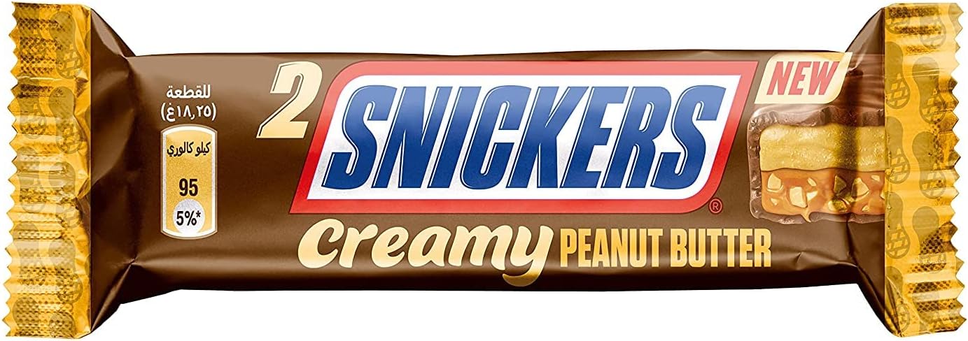 24 x Snickers Creamy Peanut Nut Butter Milk Chocolate Duo Bar 36.5G - Image 3
