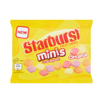 24 x Starburst Minis Bag 45Gm - Image 3