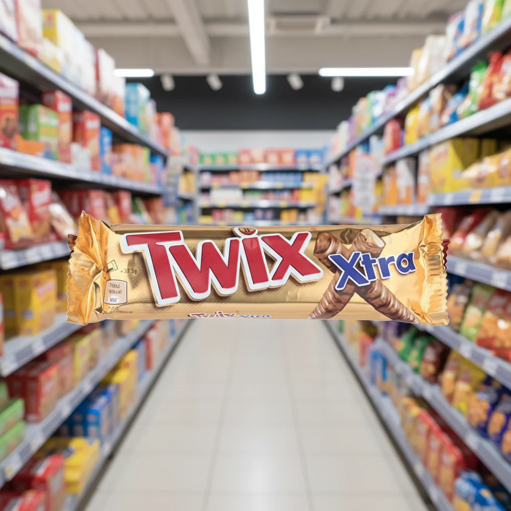 24 x Twix Xtra Milk Chocolate Biscuit Twin Bars 75G - Image 2
