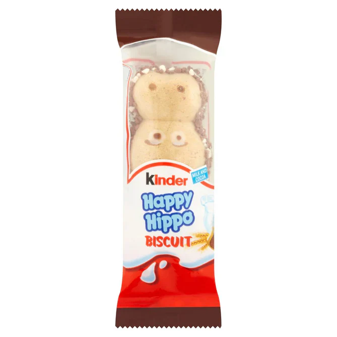28 x Kinder Happy Hippo Chocolate Biscuit 20.7G - Image 3