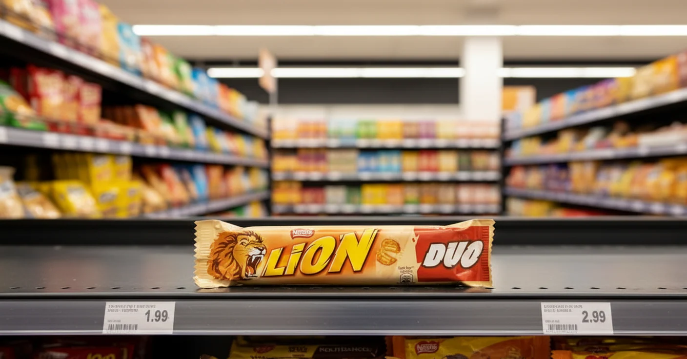 28 x Lion White Chocolate Duo Bar 60G - Image 2