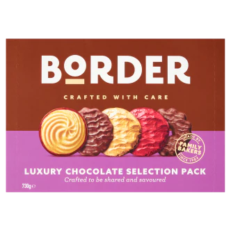 3 x Border Biscuits Luxury Chocolate Selection - 730GM - Image 3