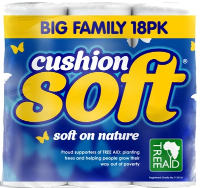 3 x Cushion Soft White 18 Roll - Image 3