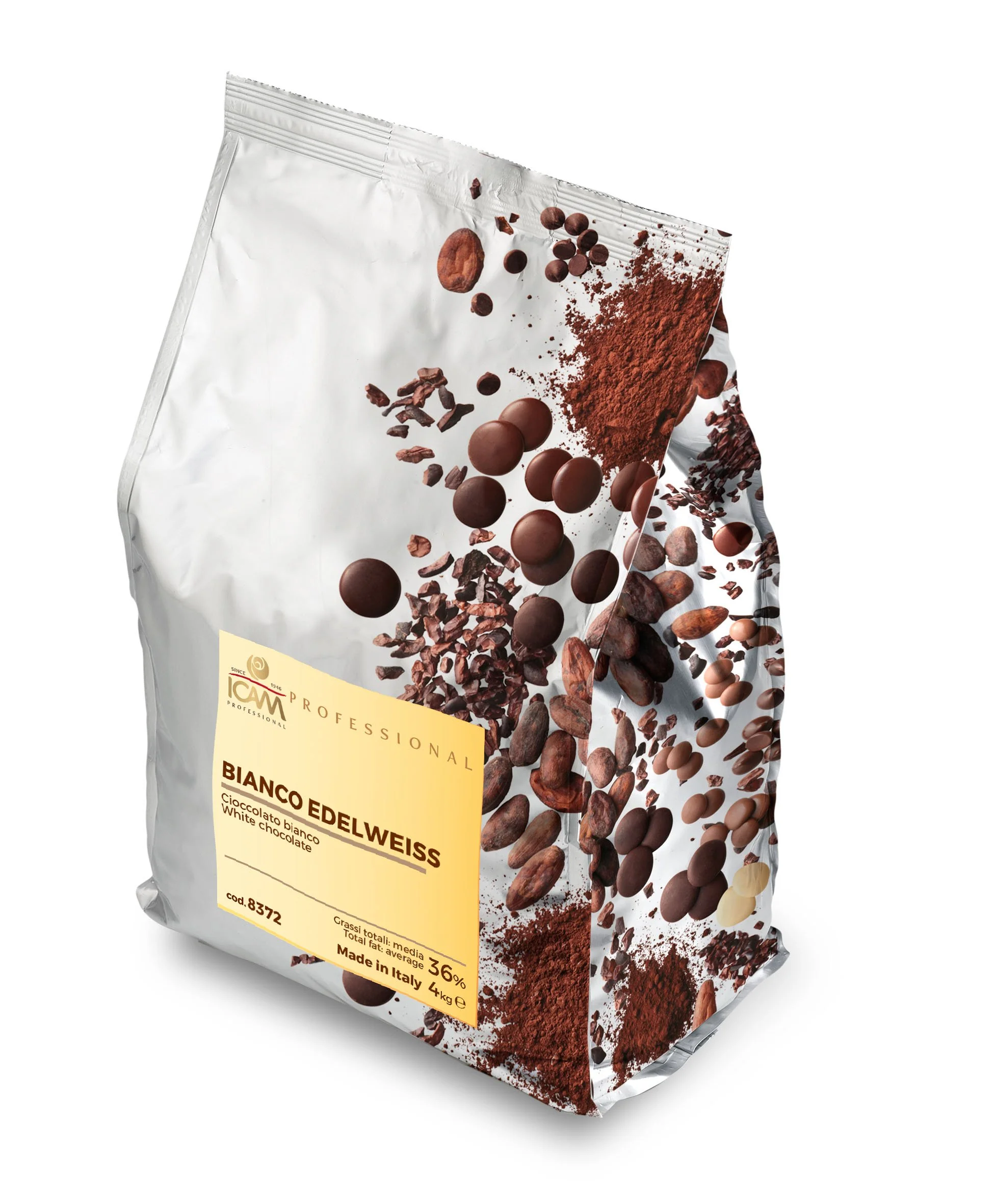 3 x Icam Professional 30% White Chocolate 4Kg - Image 3