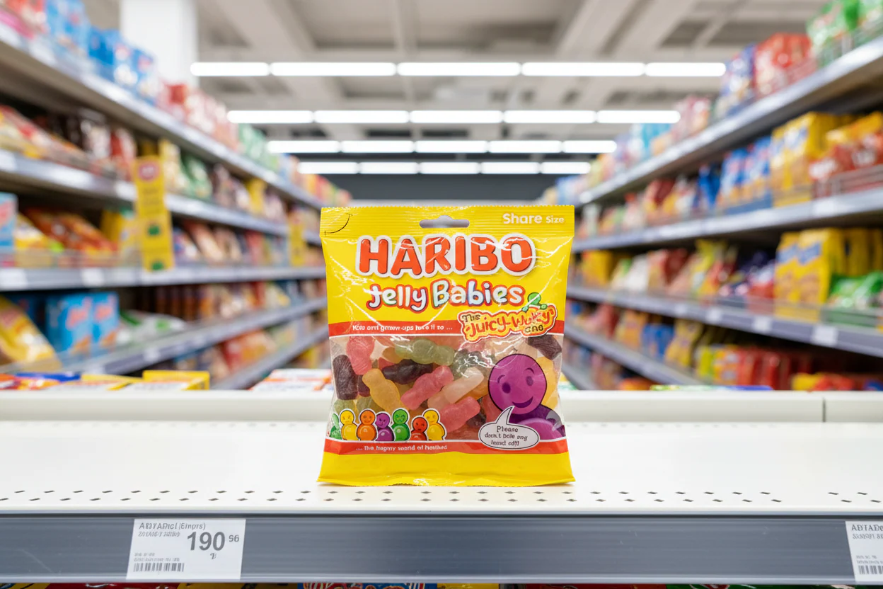 30 x Haribo Jelly Babies With Super Juicy Flavours 140G - Image 2