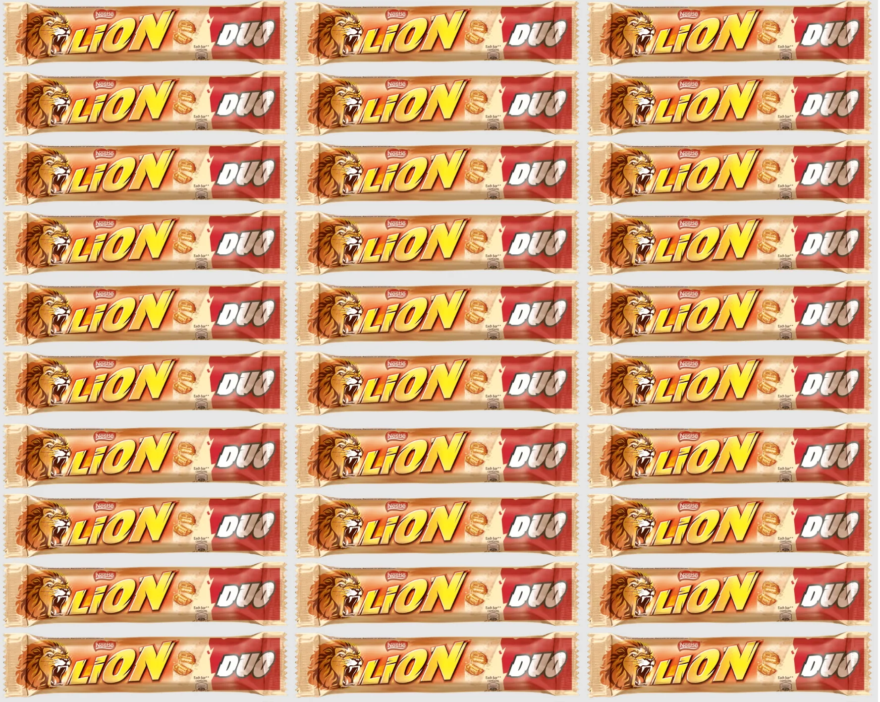 30 x Lion White Chocolate Duo Bar - 30GM
