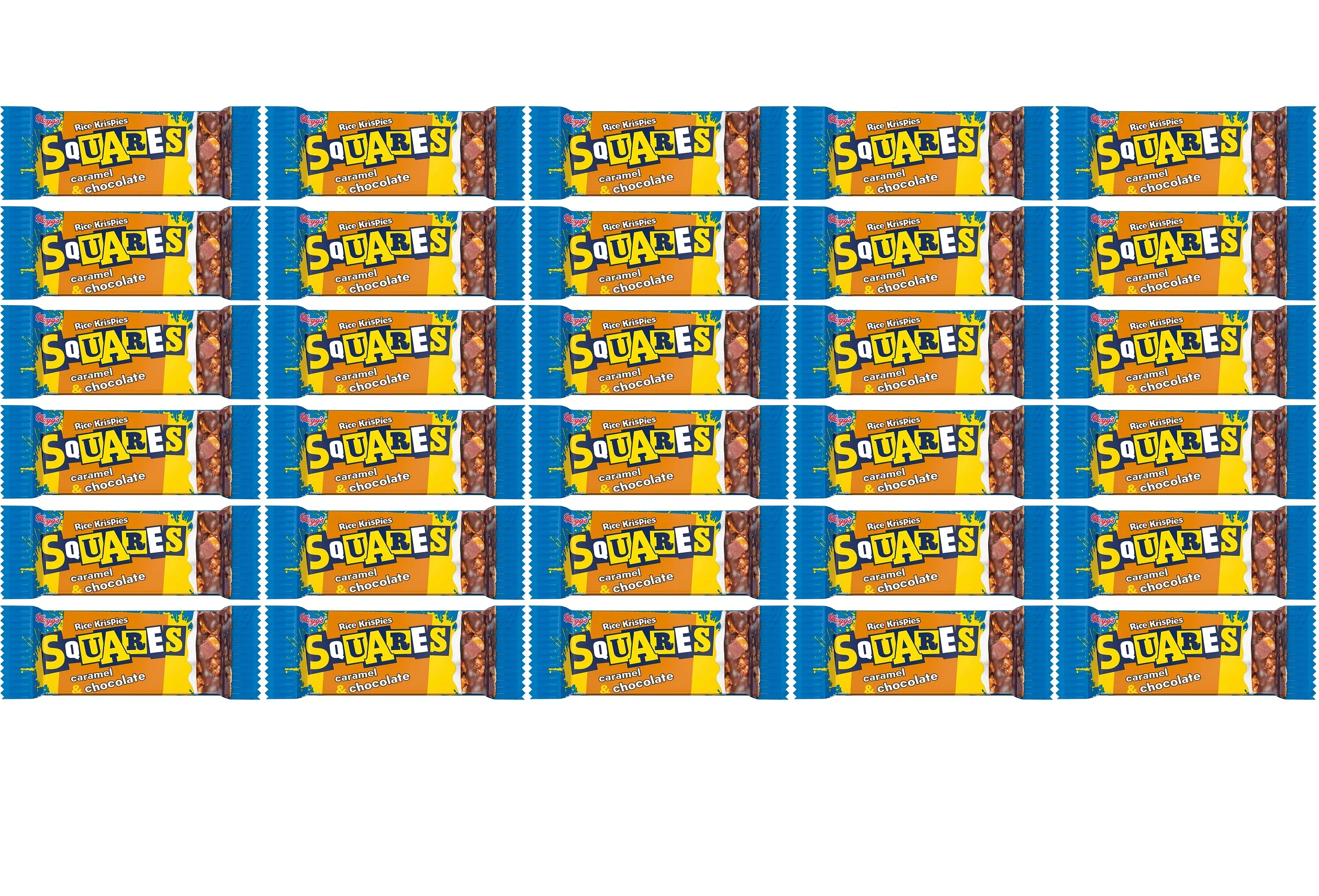 30 x Rice Krispie Squares Chocolate Caramel - 36GM
