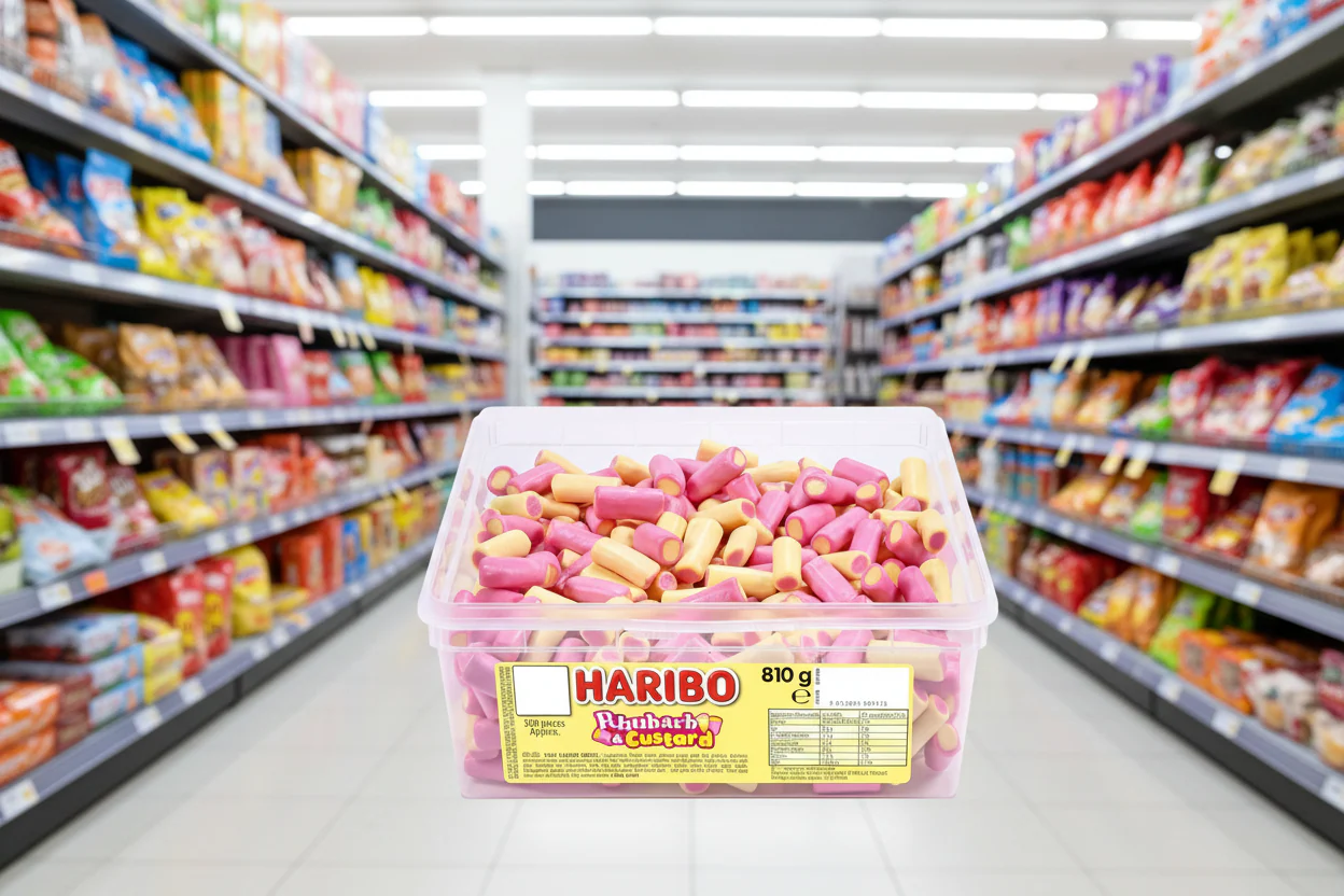300 x Haribo Rhubarb & Custard - Image 3
