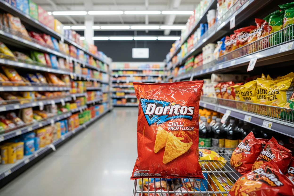 32 x Doritos Chilli Heatwave Tortilla Chips Crisps 40G - Image 2