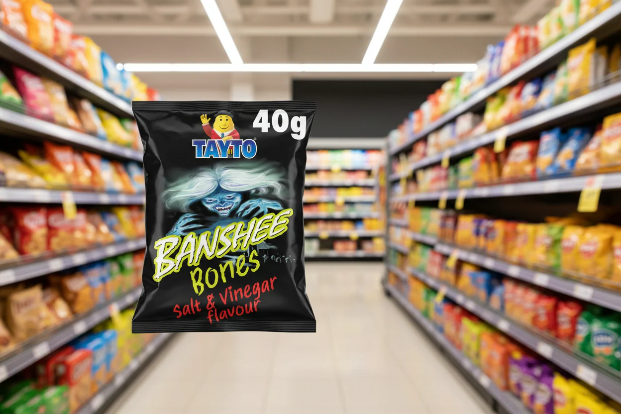 32 x Tayto Banshee Bones Snacks 40G - Image 2