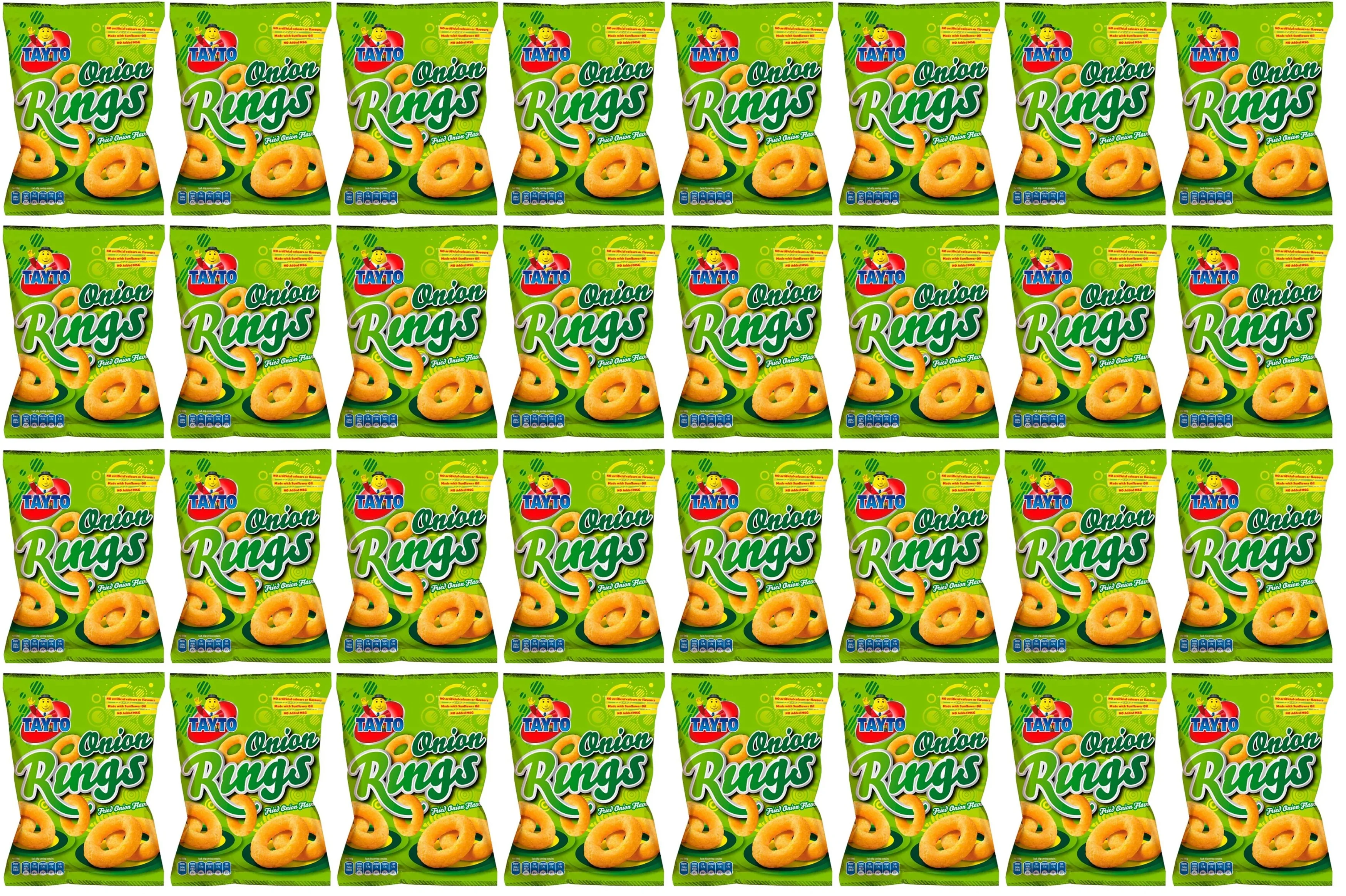 32 x Tayto Fried Onion Flavour Onion Ring 40G