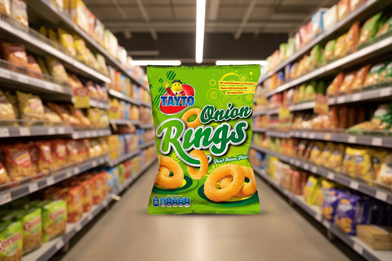32 x Tayto Fried Onion Flavour Onion Ring 40G - Image 2