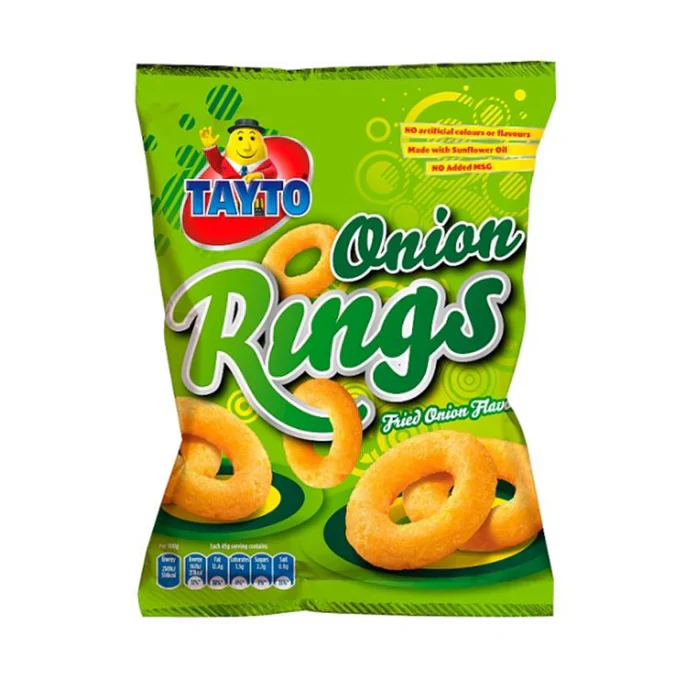 32 x Tayto Fried Onion Flavour Onion Ring 40G - Image 3