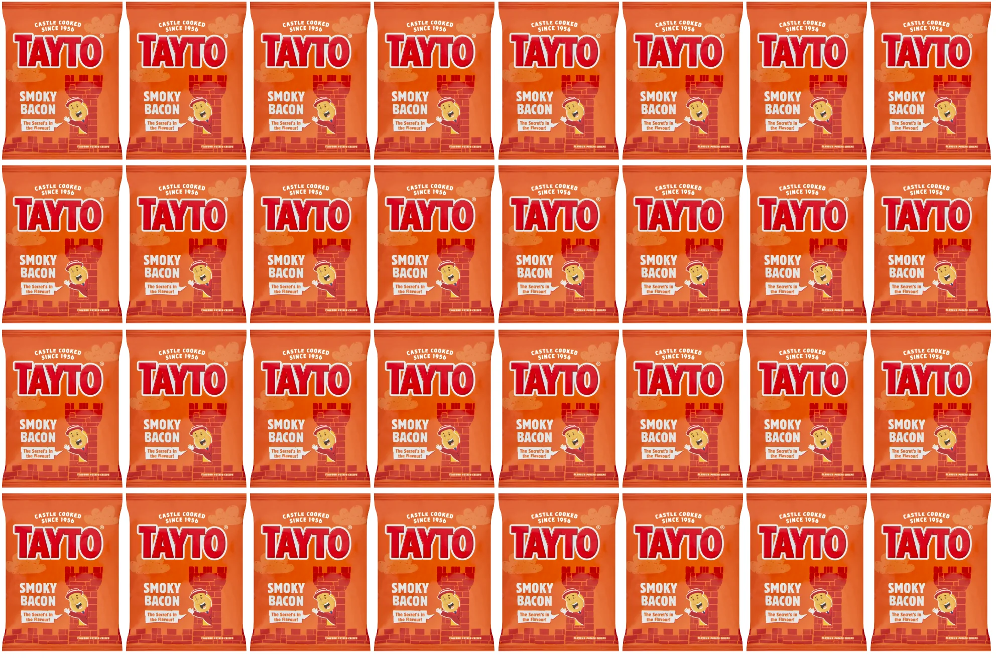 32 X Tayto Smoky Bacon 32.5G