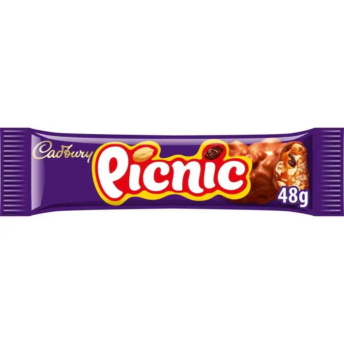 36 x Cadbury Picnic - 48GM - Image 3
