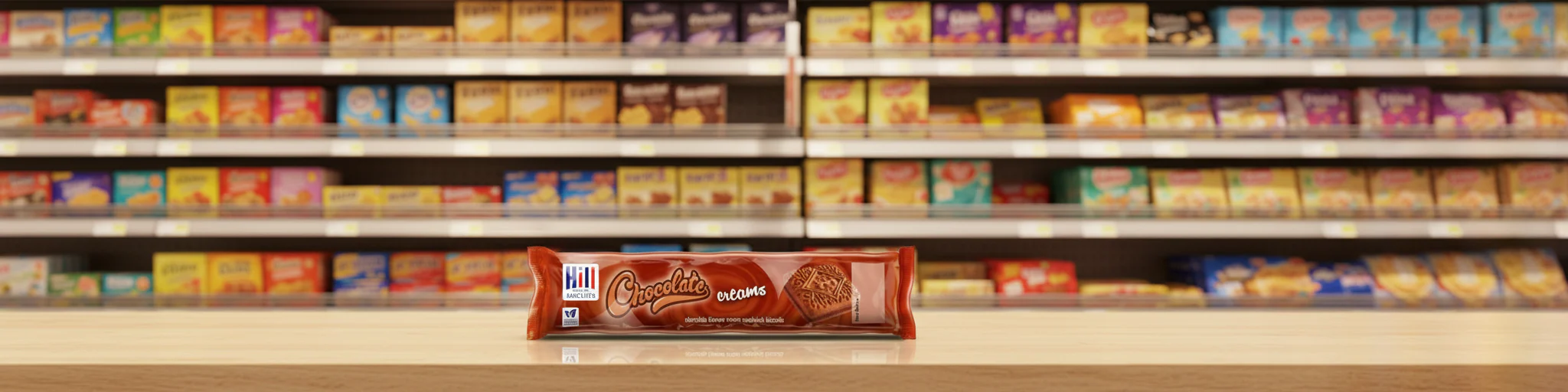 36 x Hills Chocolate Creams - 150GM - Image 2