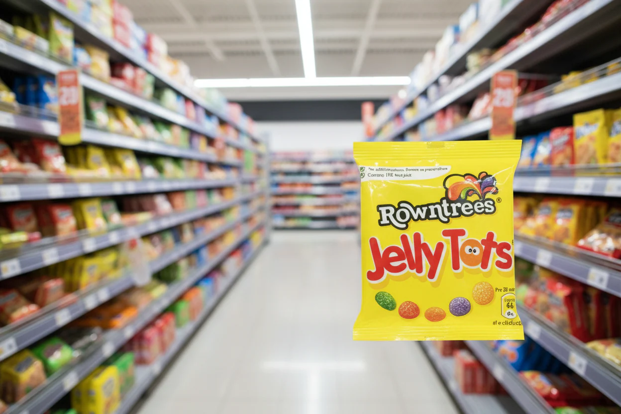 36 x Rowntree's Jelly Tots Sweets Bag 42G - Image 2