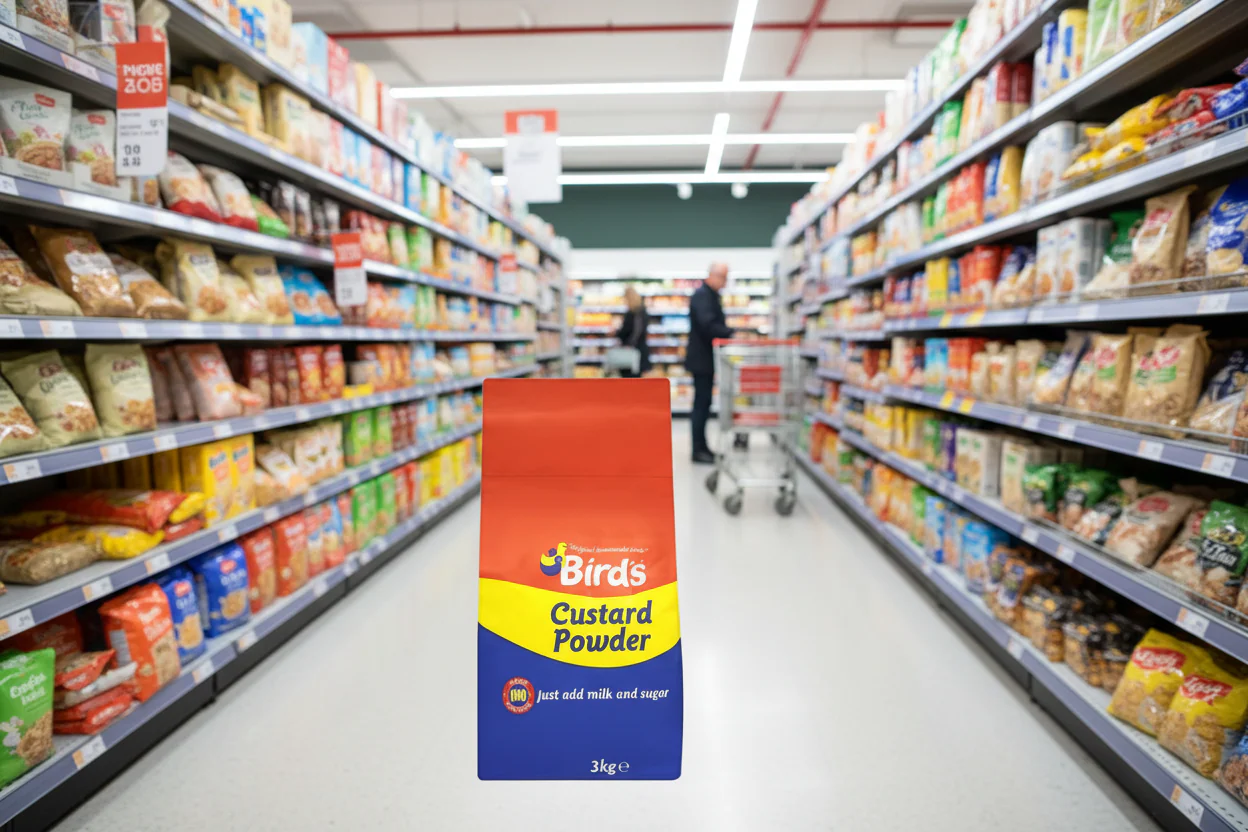 4 x Bird's Custard Powder 3Kg - Image 2