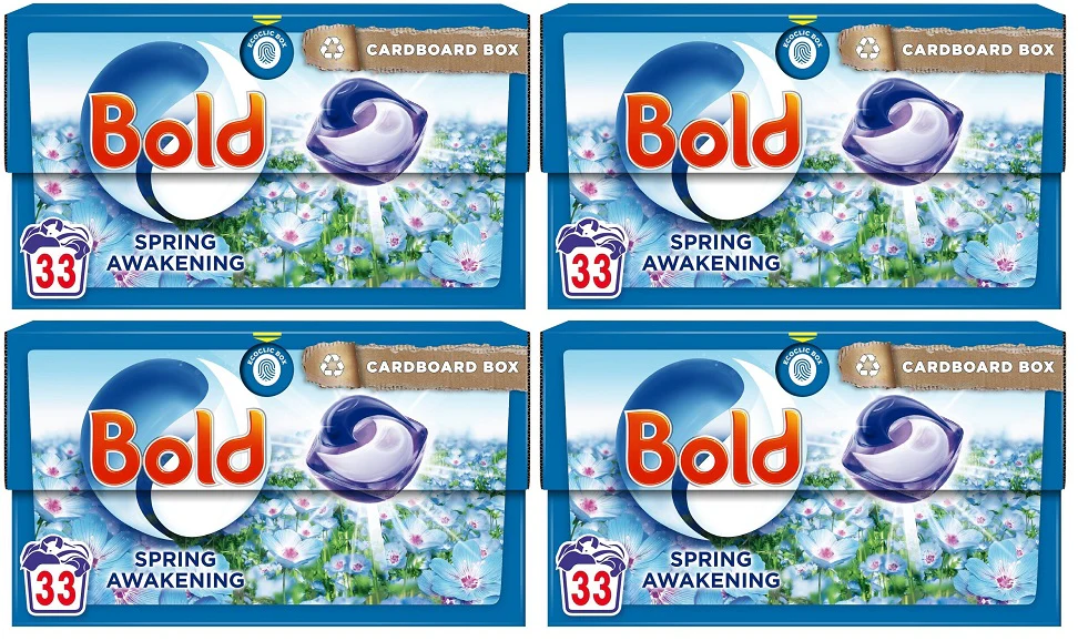 4 x Bold All-In-1 Pods Spring Awakening 33W