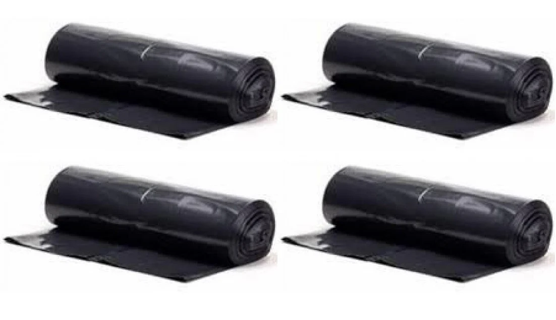 4 x Chefs Kitchen Refuse Bag Black Heavy 2X25Pk X 4
