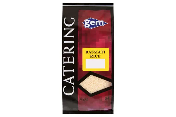 4 x Gem Catering Basmati Rice 3Kg - Image 2