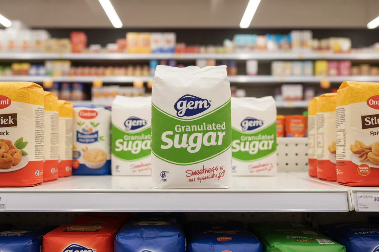 4 x Gem Granulated Sugar 3Kg - Image 2