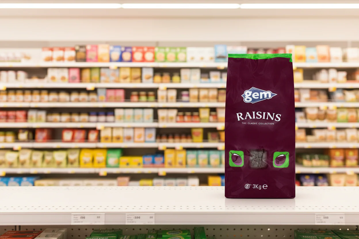 4 x Gem Raisins 3Kg - Image 2