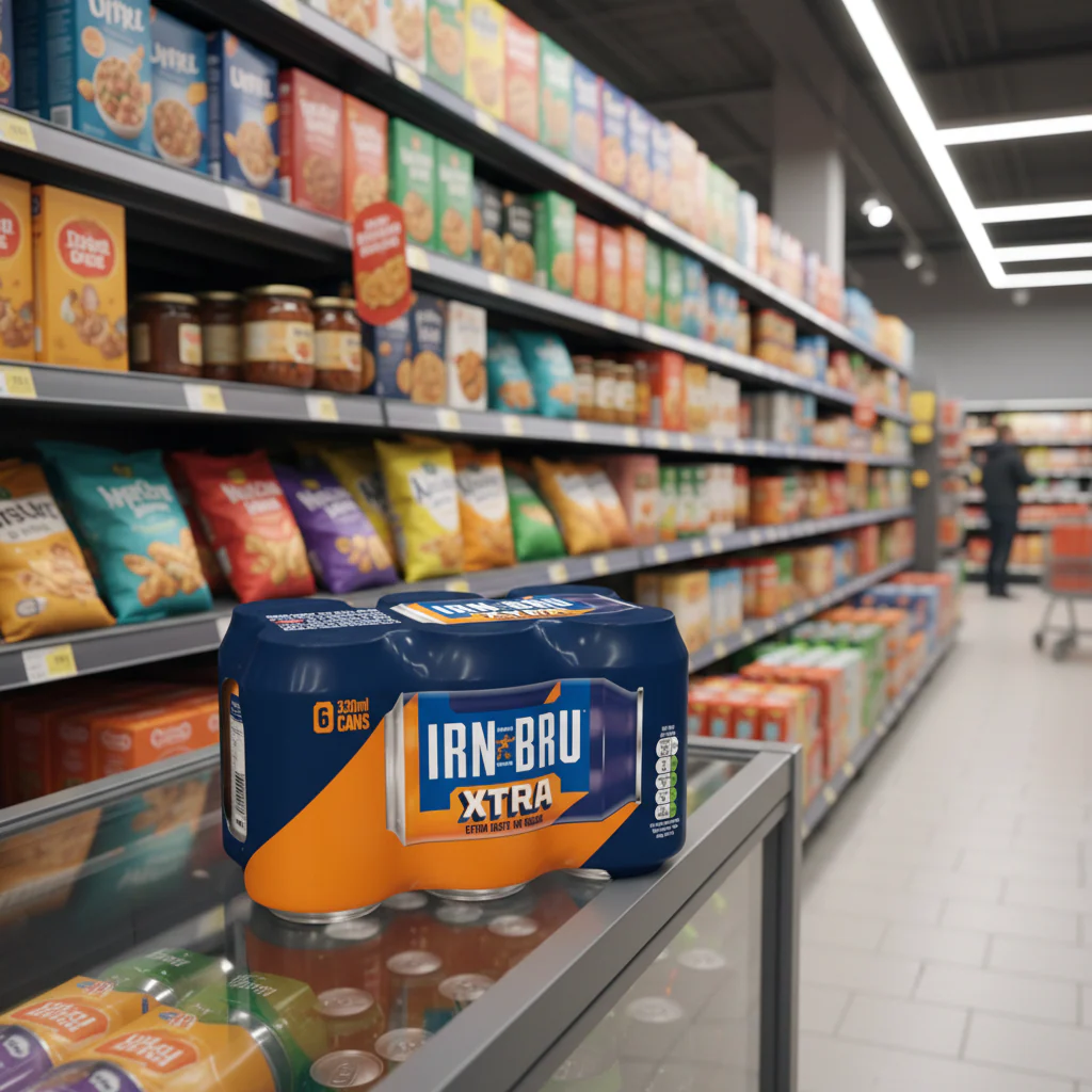 4 x Irn Bru Xtra Cans 6Pk 6X330Ml - Image 3