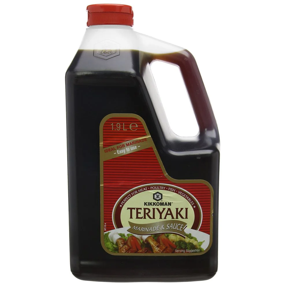 4 x Kikkoman Teriyaki Marinade 1.9L - Image 2