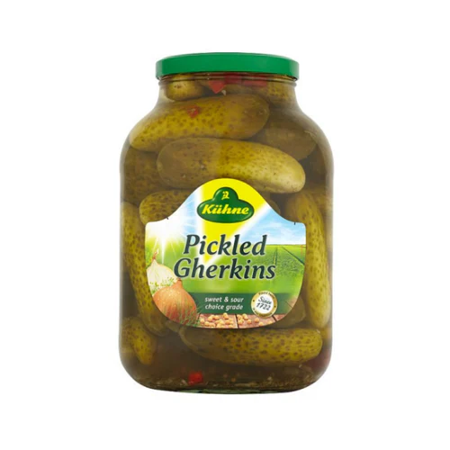 4 x Kühne Pickled Gherkins 2450G - Image 2