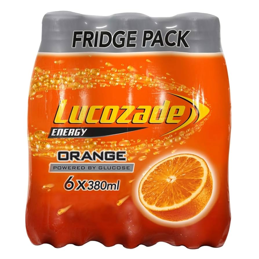 4 x Lucozade Energy Orange 6Pk - 6X380ML - Image 3