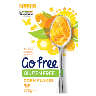 4 x Nestlé Go Free Corn Flakes - 375G - Image 3