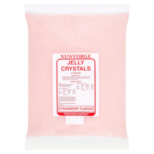 4 x Newforge Jelly Crystals Strawberry Flavour 3.5Kg - Image 3