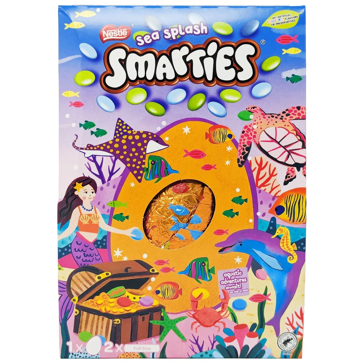 4 x Smarties Under The Sea Giant Egg - 226GM - Image 3
