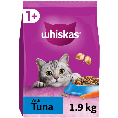 4 x Whiskas 1+ With Glorious Tuna 1.9Kg - Image 3