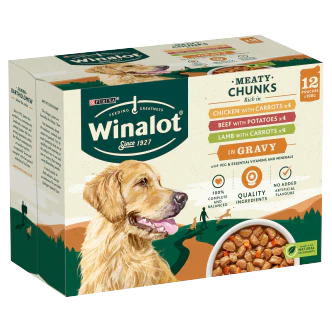 4 x Winalot Dog Meaty Chunks Gravy Selection  - 12X100GM - Image 3