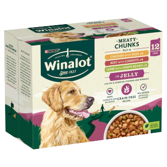 4 x Winalot Dog Meaty Chunks Jelly Selection - 12X100GM - Image 3