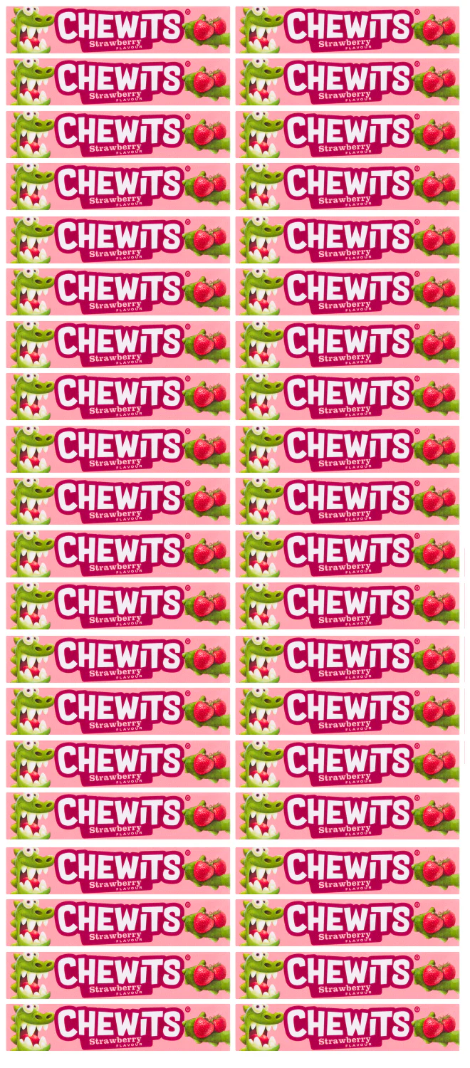 40 x Chewits Strawberry Stick