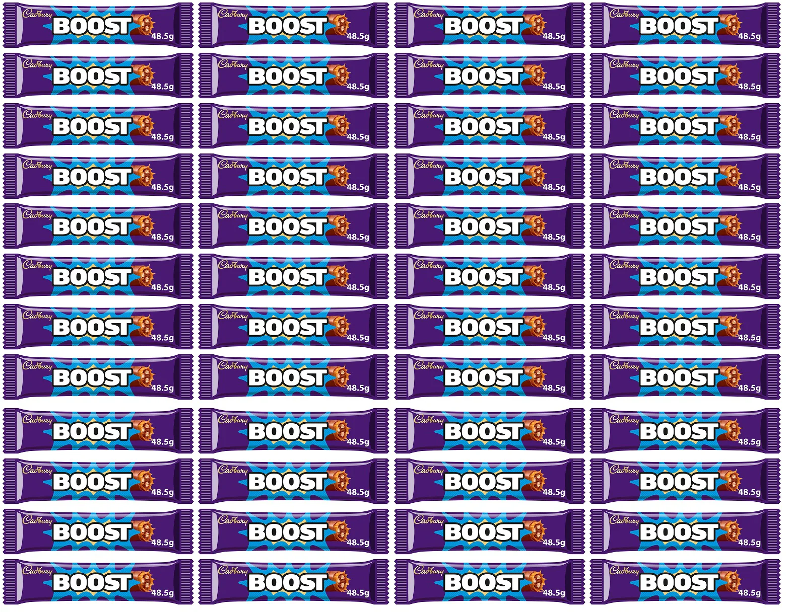48 x Cadbury Boost 48.5Gm