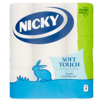 5 x Nicky Soft Touch White 9 Roll - Image 3
