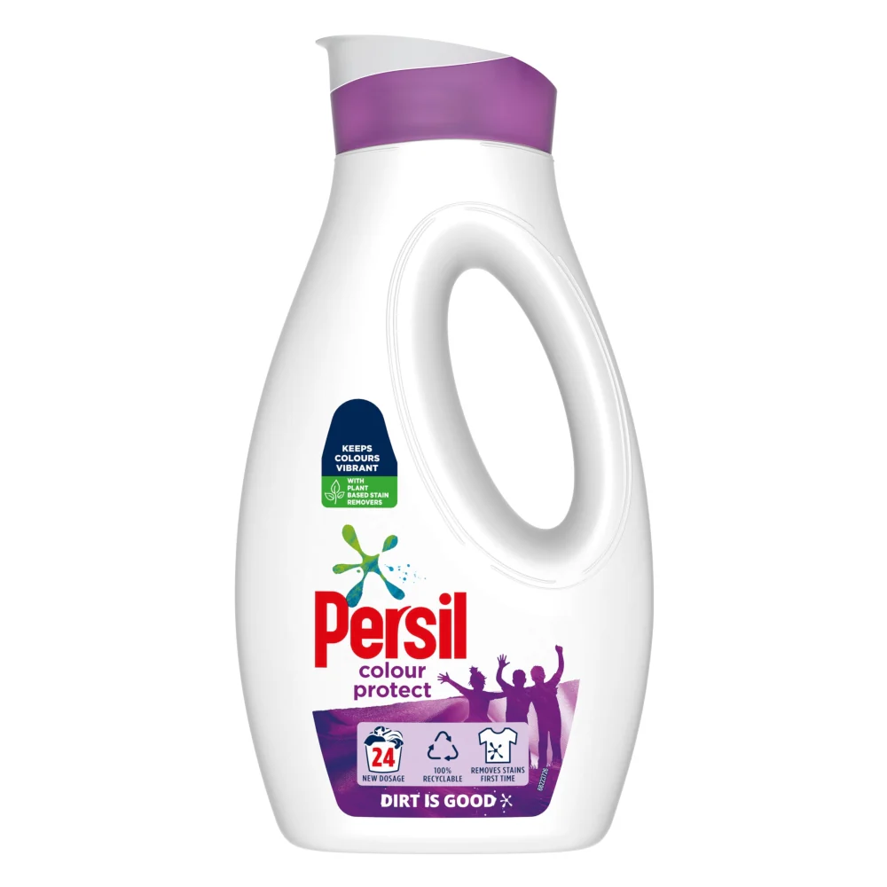 5 x Persil Colour Laundry Washing Liquid Detergent 24 Wash 648 Ml - Image 2