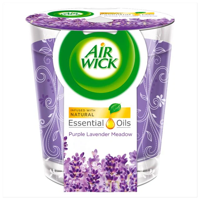 6 x Air Wick Purple Lavender Meadow Candle - Image 3