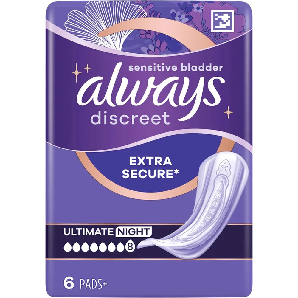 6 x Always Discreet Ultimate Night Order - 6 PACK - Image 3
