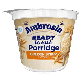 6 x Ambrosia Ready To Eat Golden Syrup Porridge 210G - Image 3