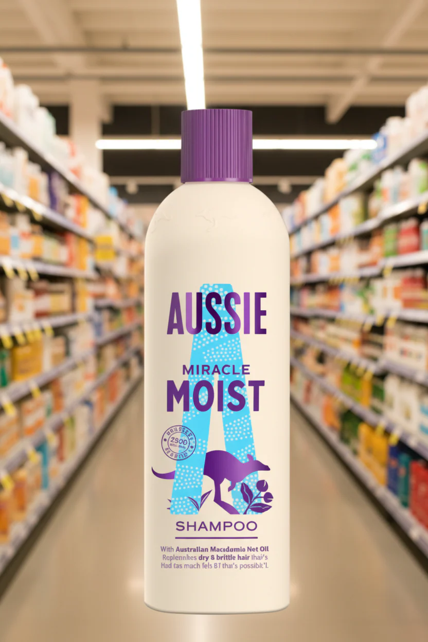 6 x Aussie Shampoo Miracle Moist - 300ML - Image 2