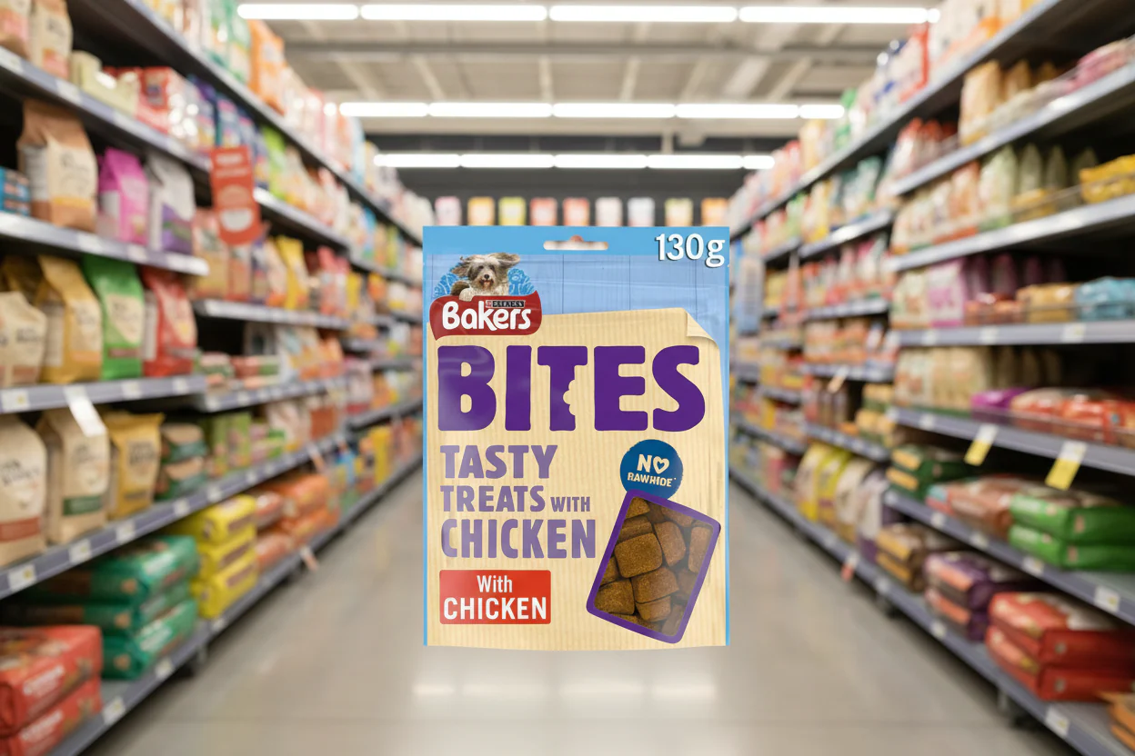 6 x Bakers Bites Tasty Treats With Chicken 130G - Image 2