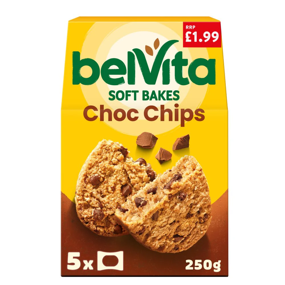 6 x Belvita Soft Bakes Chocolate Chip - 250GM - Image 3